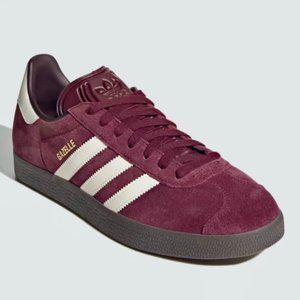 Adidas Originals  Maroon GAZELLE SHOES Size Mens 8 / Women's 9.5